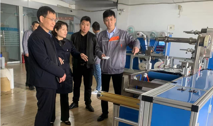 Henan Robot Industry Association Visited Jinshi Universal Benefit for Field Research